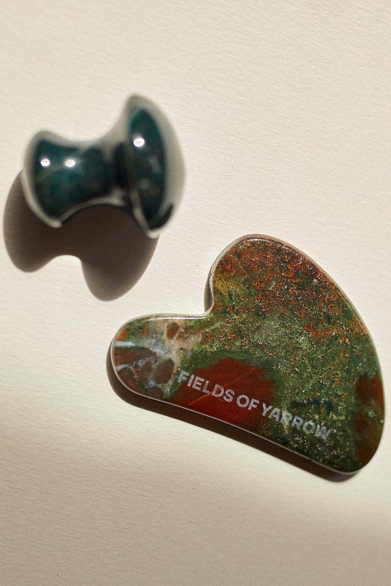 GUA SHA - No.5 | THE HEART SHAPED | GREEN AVENTURINE